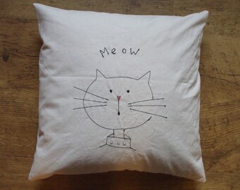 Cat Cushion Cover