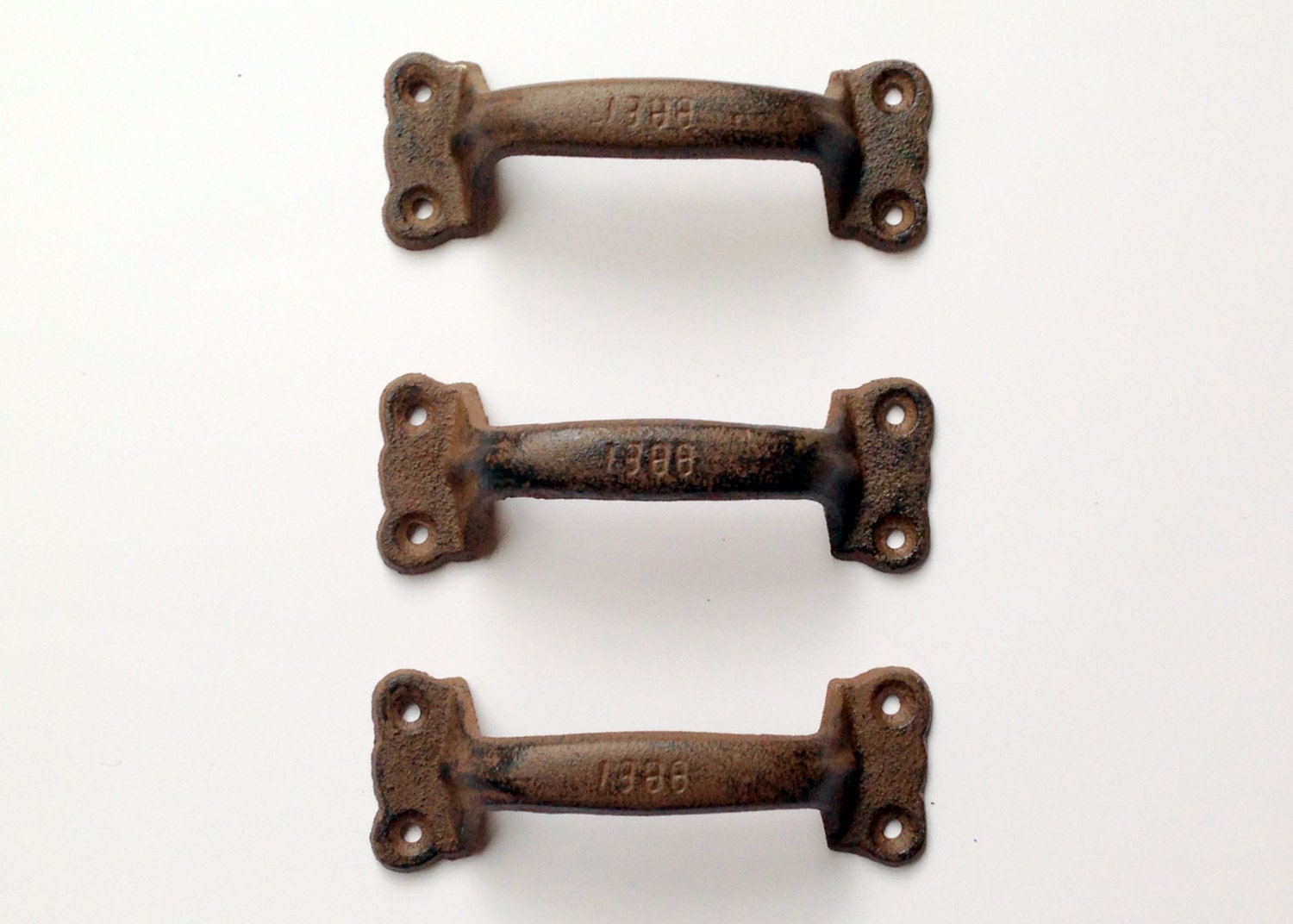 2 Barn Door Drawer Pulls Rustic Antique Vintage Rustic Decor Etsy