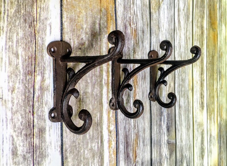 12 Wall Hooks Coat Hooks Coat Rack Hook Garden Decor Garden Etsy