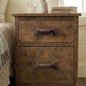 Set of 2 Cast Iron Barn Door Handles 5.5”, Rustic Farmhouse Door Pulls, Pantry Gate Drawer Handles
