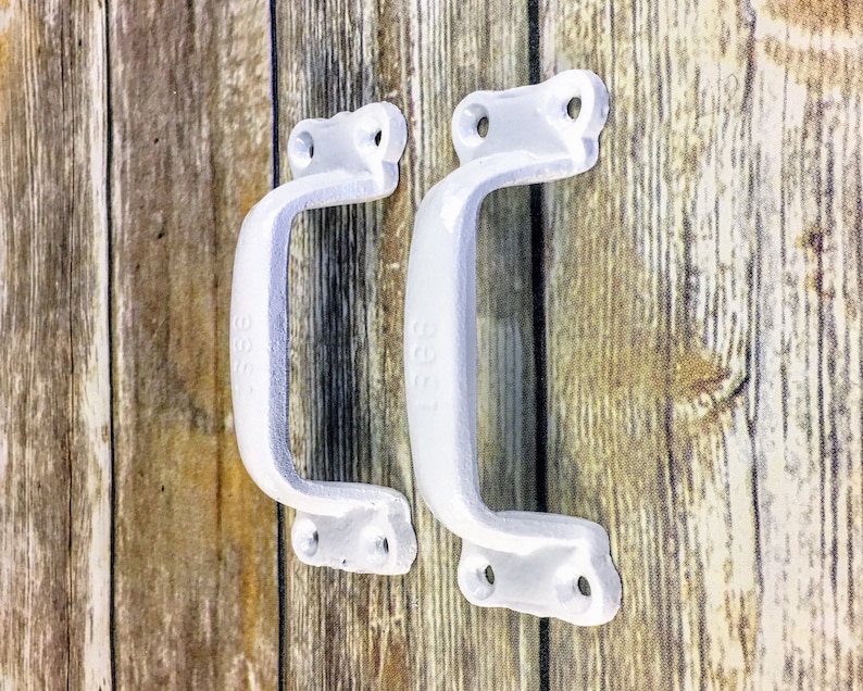 6 tiradores de cajón puerta de granero manija perillas de | Etsy