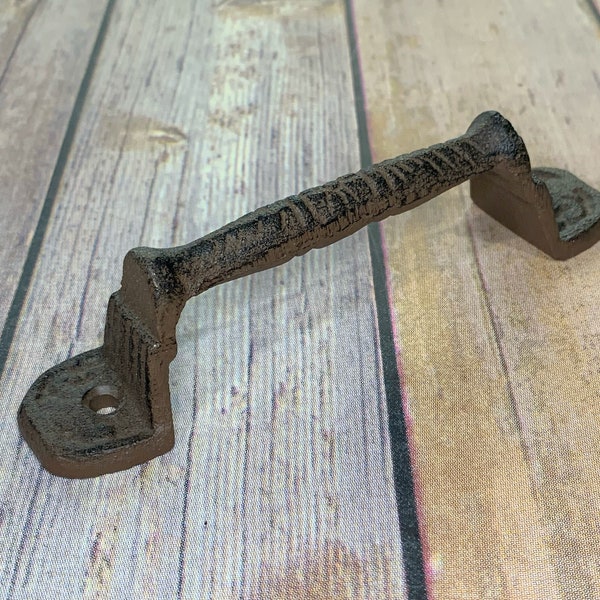 cast iron barn door rustic handles farmhouse decor rustic home decor barn door handles barn door hardware vintage antique iron drawer pulls