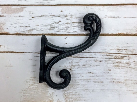 6 Wall Hooks Coat Hooks Rustic Wall Decor Hat Hooks Vintage Wall