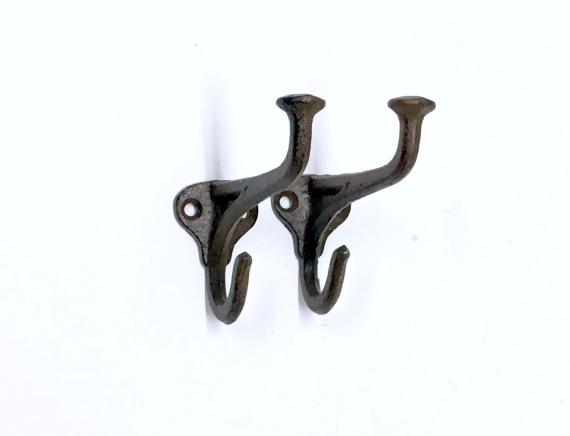 3 Coat Hooks Wall Hooks Farmhouse Decor Bathroom Decor Etsy