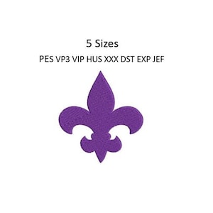 Dress My Cupcake Mini Fleur De Lis Cookie Cutter - Silver