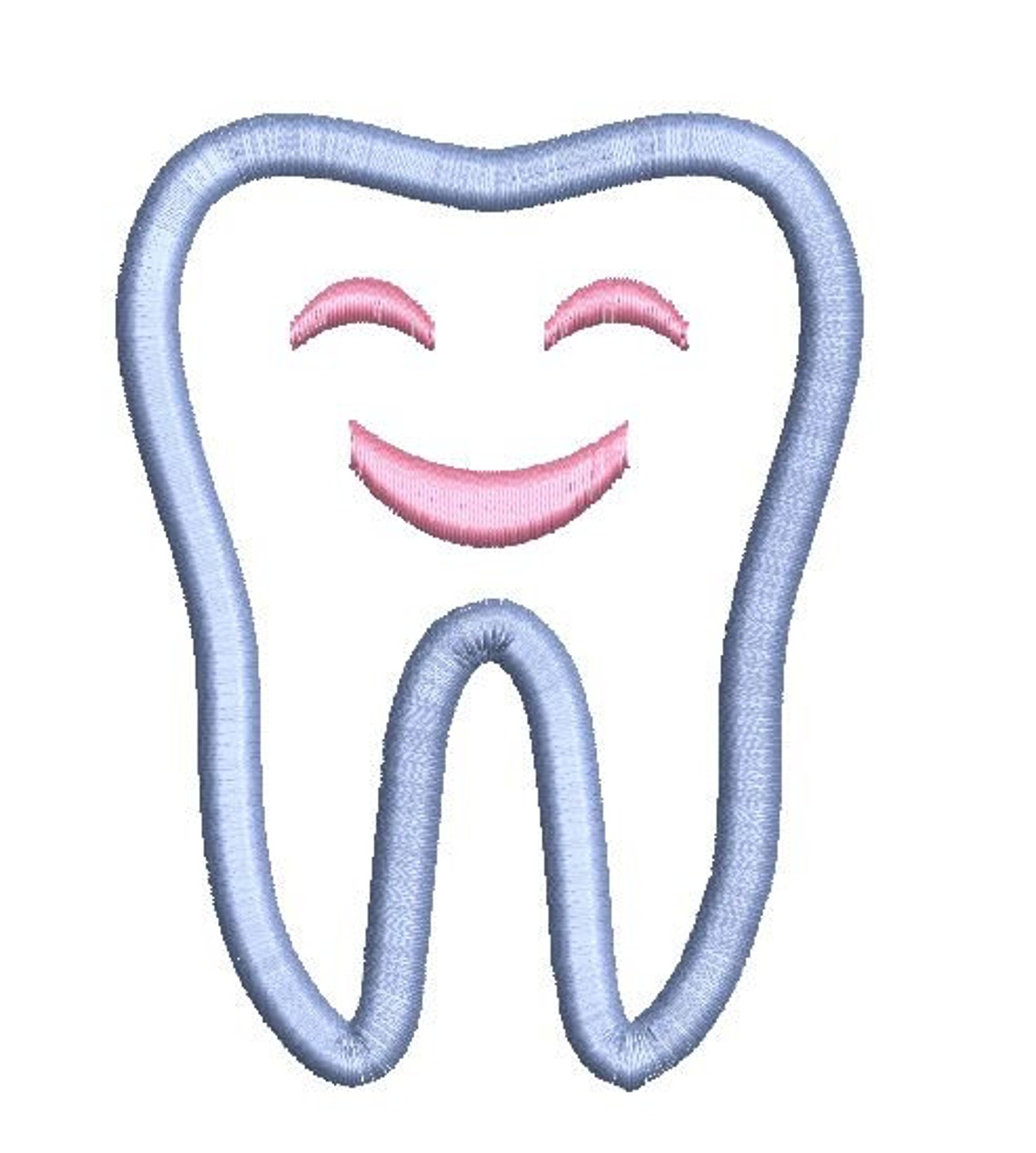 Dentist Dental Tooth Smile Embroidery Design Happy Face Mask Etsy