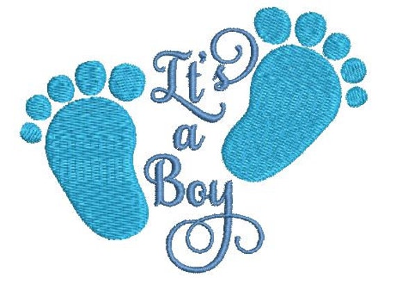 Baby boy hot sale footprints