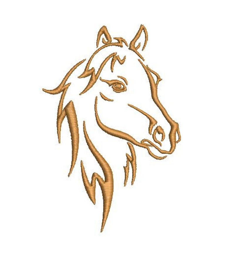 Horse embroidery design machine embroidery design pattern  etsy Horse embroidery design machine embroidery design pattern  etsy