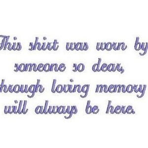 Memorial Embroidery Design Loving Memory Mom Dad Pillow Machine Pattern 4x4 Hoop Download