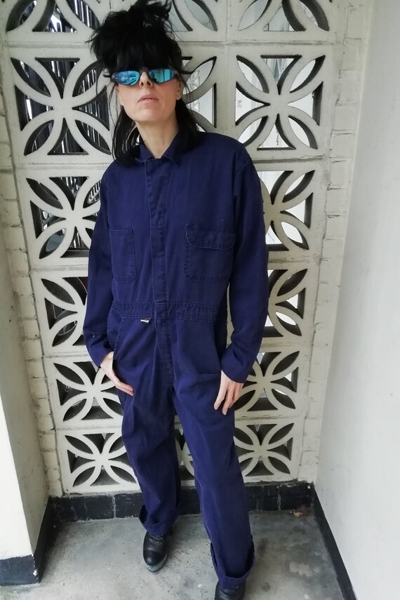 Unisex vintage workwear utility / boilersuit/jump