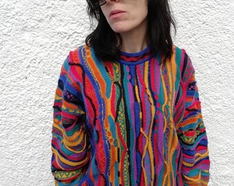 colorful coogi sweater