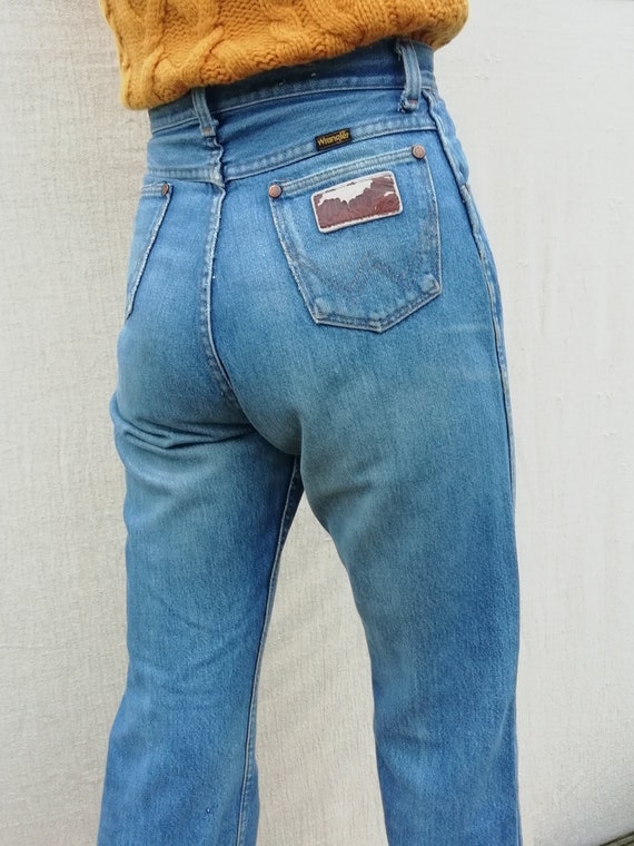 high waisted wranglers