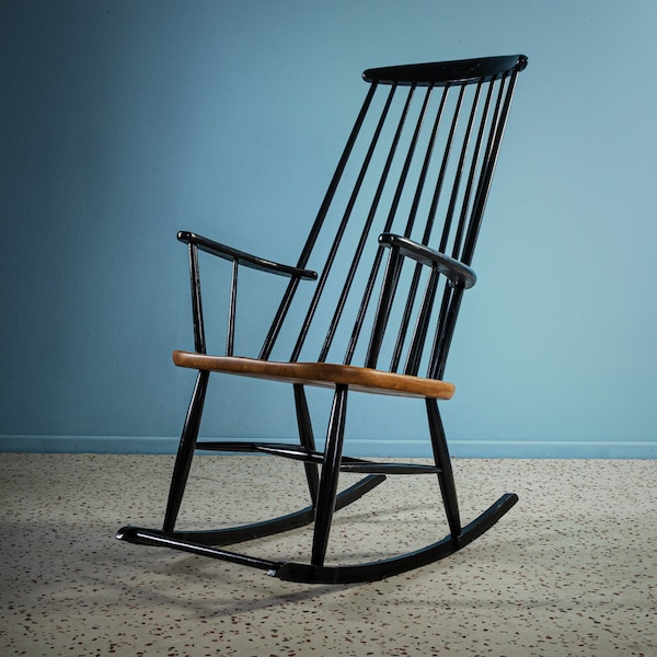 50er Schaukelstuhl, Rocking Chair, 60er, Stuhl