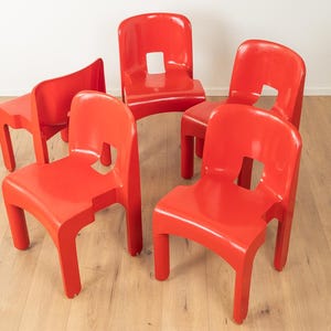 4867 Chair Set, Joe Colombo, Kartell, 80s, 70s, Space Age, Vintage