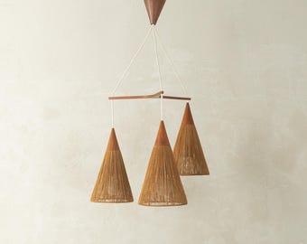 1960s ceiling light, Ib Fabiansen, Fog & Mørup, vintage
