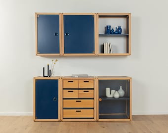 70s chest of drawers, Flötotto, profile system, 80s, vintage
