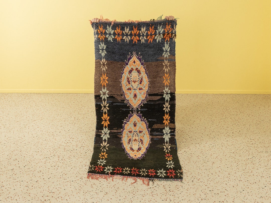 Vintage Azilal, Berber Rug, 88 X 185 - Etsy