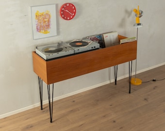 Einzigartiges HiFi-Rack, WK Möbel, 60er, Kommode, 50er, Vintage