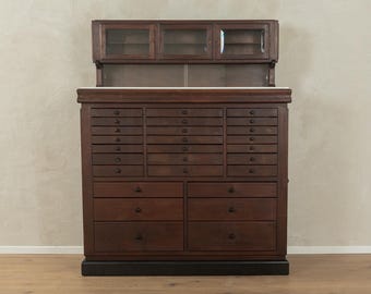 1920s dental cabinet, drawer cabinet, sideboard