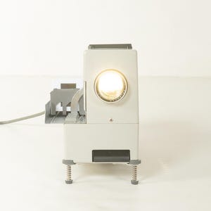 D 40 diaprojektor, Dieter Rams, brun, 60-tal, vintage