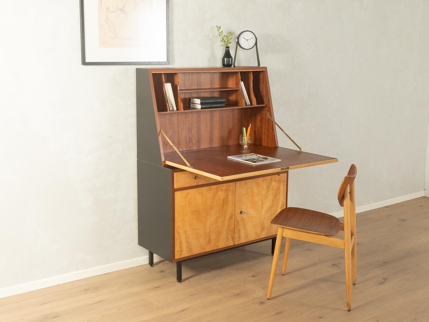 Magazine SYSTEME D construire un petit bureau secrétaire, broderie etc