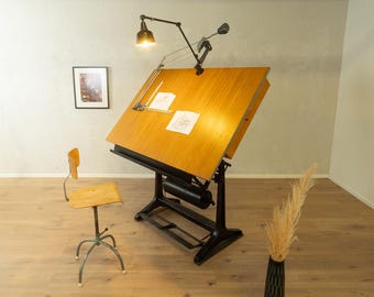 Ritbord från 1950-talet, Kuhlmann & Nestler, vintage