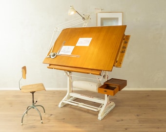 1950s drawing table, Nestler, vintage