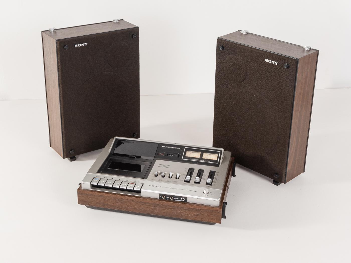 SONY TC-144 CS Cassette Recorder, 70s, Vintage - Etsy