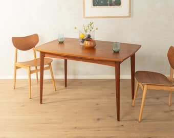 1960s mid-century dining table, vintage
