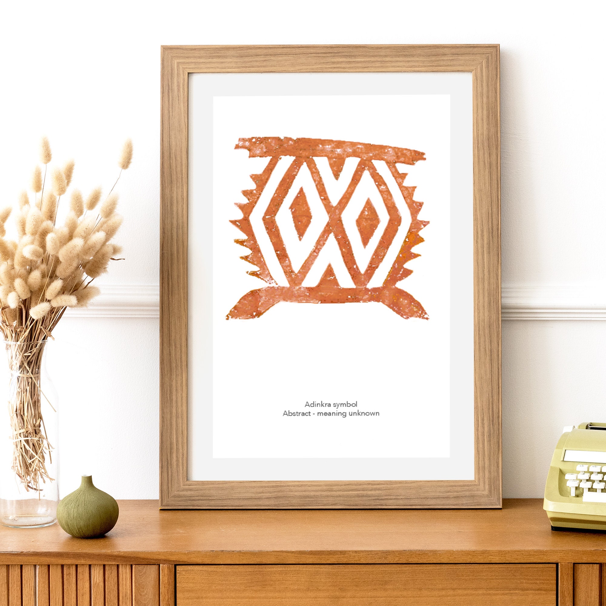 Ghana Wall Art Set African Gallery Wall Set of 3 Adinkra Etsy UK