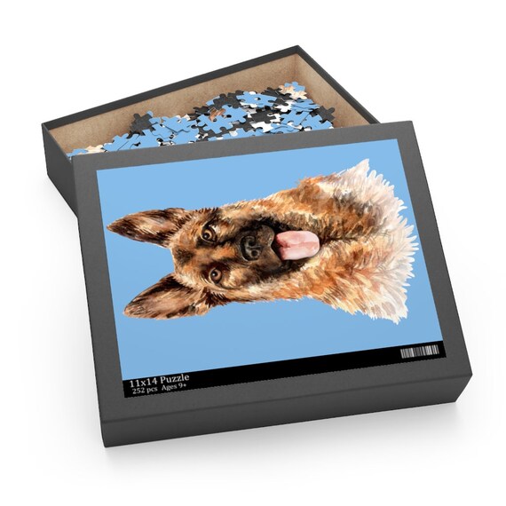 German Shepherd Puzzle 252-piece Dog Lover Gift Breeder Handler