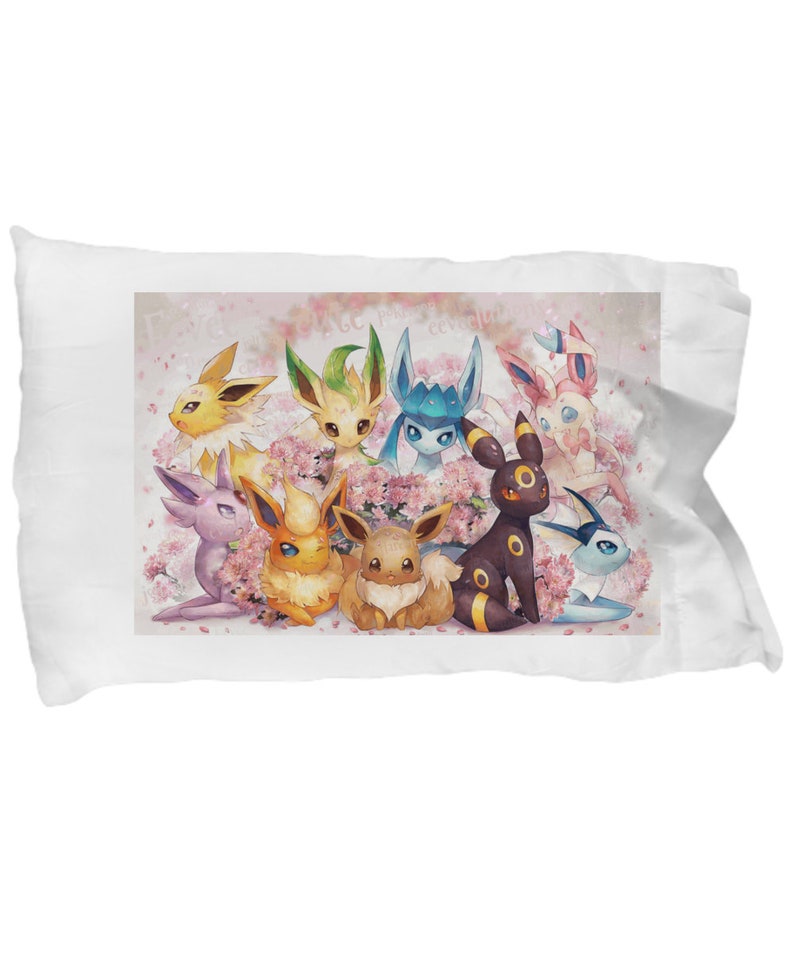 EEVEE Pokemon Pillow Case Decoration Extra Soft & Cute Room Decor