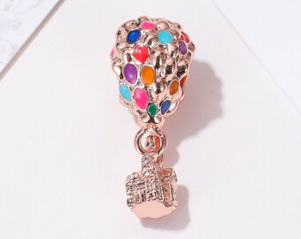 Cute balloon house charm, Balloon house Charm for bracelet making,  balloon House Charm