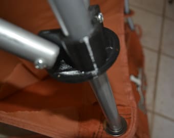 Folding Bag Sports Camp Chair Replacement Upper Back Attachment Connector .7" OD Tube