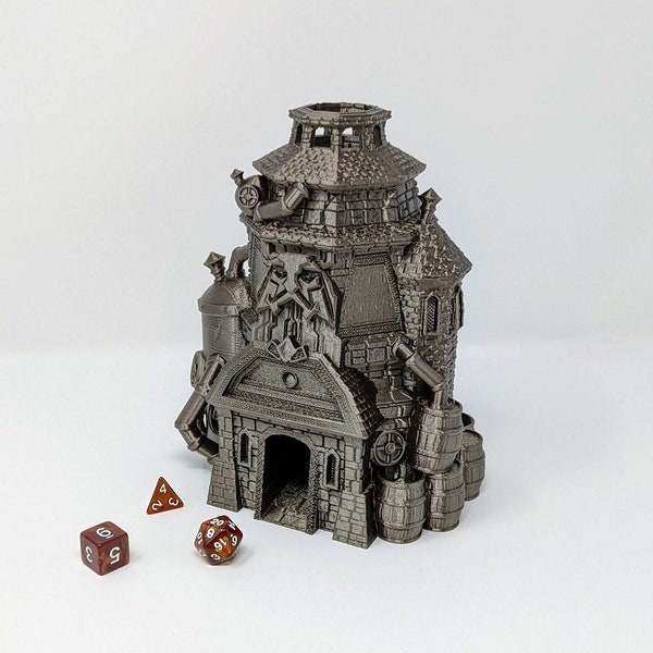 Dwarven Brewery Dice Tower - Dwarf Dice Tower - DnD Gift - DnD Dice Tower - DND Dice Roller - Dungeon Master Gift