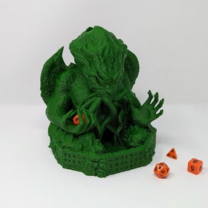 Cthulhu Dice Tower - DnD Gift - DnD Dice Tower - DND Dice Roller - Daggerheart Dice Tower - Dungeon Master Gift