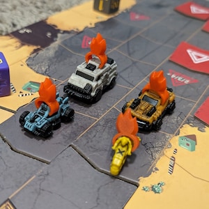 Thunder Road - Vendetta Fire Tokens-upgrade | Thunder Road-upgrade
