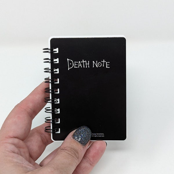 Mini Death Note Notebook Notepad Pocketbook Book