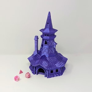 Bard Dice Tower - DnD Gift - DnD Dice Tower - DND Dice Roller - Daggerheart Dice Tower - Dungeon Master Gift