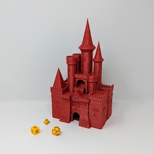 Vampire Dice Tower - Castle Dice Tower - DnD Gift - DnD Dice Tower - DND Dice Roller - Daggerheart Dice Tower - Dungeon Master Gift