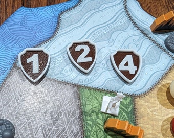 Spirit Island Upgrade - Stackable Defense Tokens