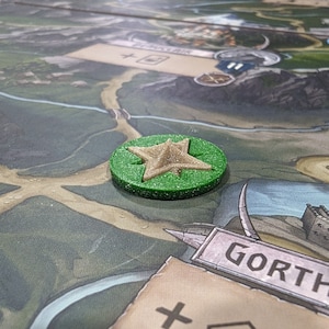 The Witcher Old World Quest Token Replacement - Witcher Board Game