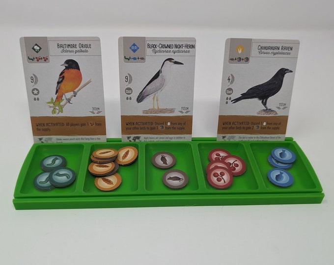 Board Game Resource and Card Holder - Trays, Storage Trays, Beads, Token Organizers, Accessories, Board Games, Meeples, Component Bit