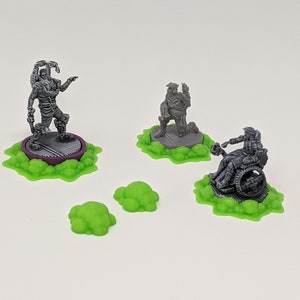Mejora de fichas de slime para el juego de mesa Nemesis - Edición elegante - Nemesis Lockdown