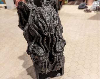 Dice Tower - Cthulhu Dice Tower - Cthulhu Idol Dice Tower - DnD Gift - DND Dice Roller - Daggerheart Dice Tower - Dungeon Master Gift