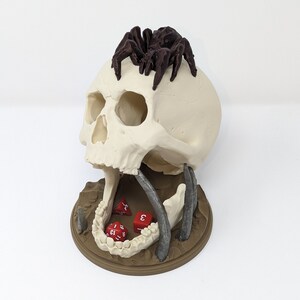Dice Tower - Skull Dice Tower - DnD Gift - DnD Accessory - Daggerheart Dice Tower - Dungeon Master Gift