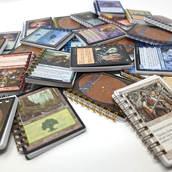 Magic Trading Card Notebook Notepad Pocketbook Magic the Gathering Book