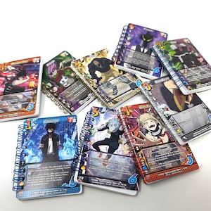 Schurken My Hero Academia Universe Sammelkarte Notizbuch Notizbuch MHA BNHA