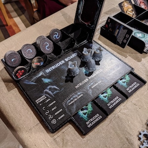 Panel de juego de mesa Nemesis - Juego de mesa Nemesis Lockdown - Tablero de intrusos