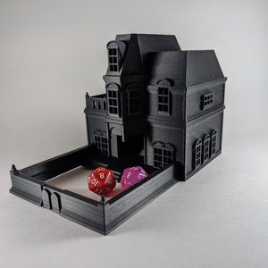 Haunted House Dice Tower - Betrayal at House on the Hill  - DnD Gift - DnD Accessory - Daggerheart Dice Tower - Dungeon Master Gift